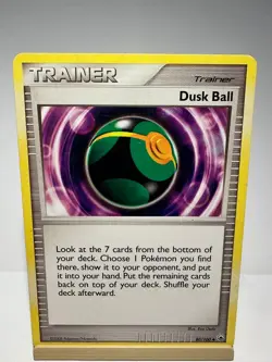 Dusk Ball 80/100 Uncommon Majestic Dawn Pokemon Moderately Played - Image 1