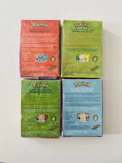 Pokemon Base Set 2 Theme Deck Set Broken Seal Damaged Boxes Wizards of The Coast - Image 2