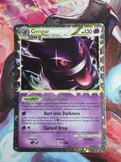 Pokemon Gengar PRIME 94/102 Triumphant Holo RARE - LP - Image 1