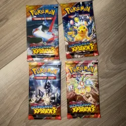 Pokemon TCG Surging Sparks Booster Pack Single Sealed - Image 1