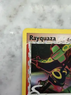 Pokemon TCG EX Holon Phantoms Reverse Holo Stamped Rayquaza 26/110 HP - Image 3