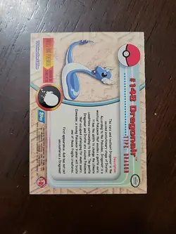NM! Dragonair #148 Topps Pokemon Blue Label Non Holo Series 3 TV Animation - Image 2