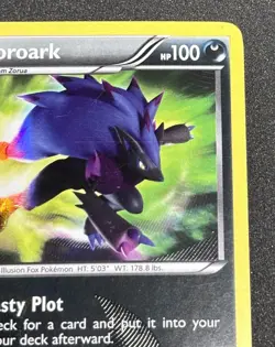 2012 Pokemon Black & White Next Destinies Zoroark #102 - Image 3