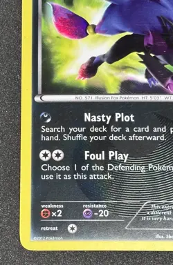 2012 Pokemon Black & White Next Destinies Zoroark #102 - Image 4
