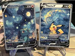 Custom Pokemon Anima Waifu Doujin ACG DIY Trainer Full Art Card for Vip customer - Image 1