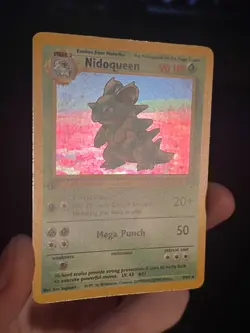 Nidoqueen 07/64 Jungle Holo Vintage Pokemon 1st Edition - Image 4