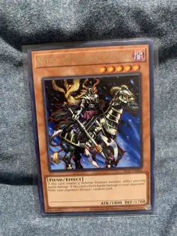Yugioh Mefist the Infernal General Rare DCR 25th Anniversary Edition - Image 1
