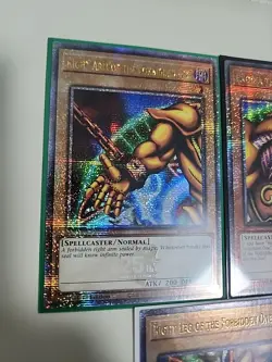 Yugioh Exodia Complete QCR Secret Rare SET 25th Anniversary Collection/ NM/MINT - Image 5