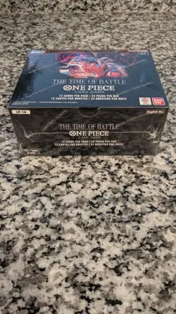 One Piece English The Time of Battle (OP-16) Booster Box Sealed FREE SHIPPING - Image 2