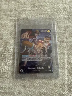 One Piece Promo Monkey D. Luffy PSA Magazine Exclusive OP05-060 + FREE MAGAZINE - Image 3