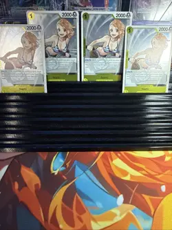 Nami Playset OP15-108 x4 Adventure On Kami's Island One Piece TCG English - Image 1