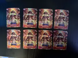 MONKEY D LUFFY ST10-006 x8 One Piece TREASURE BOOSTER SET ENGLISH - Image 3