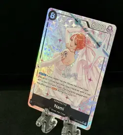 Bandai One Piece CCG Nami OP15-086 Character Special Holo 6000 Power EN - Image 2