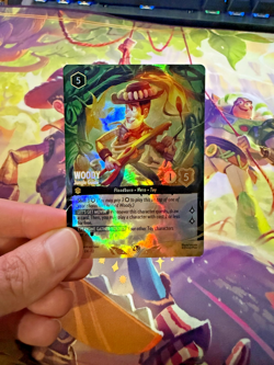 Lorcana Foil Woody - Jungle Guide Set Champs Top-8 Promo Wilds Unknown 54/P3 - Image 1