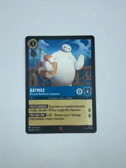 Disney Lorcana Azurite Sea Baymax Personal Healthcare Companion 156/204 non-Foil - Image 1