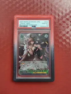 PSA 10 SIGNED "Finale" Noir Weiss Schwarz 2024 Nikke SP Japanese NIK/S117-032 - Image 1