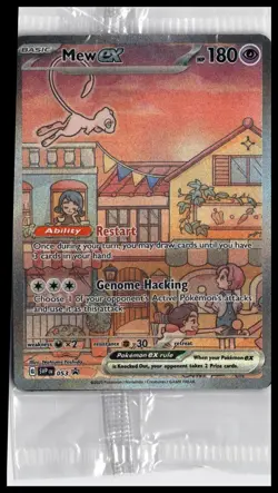 Mew ex SV: Scarlet & Violet Promo Cards #053 Sealed Near Mint or Better - Image 1