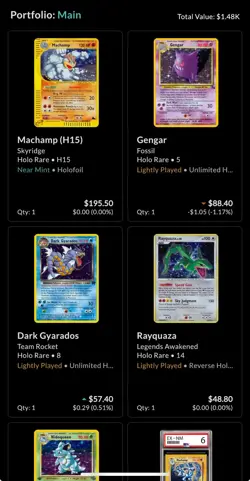 Pokemon TCG Card Collection Assorted Cards 65 In Total - Image 1
