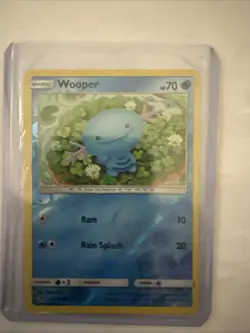 Wooper - 25/70 - Reverse Holo Common - Dragon Majesty - Pokemon Card - Image 1