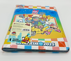 Pokemon World Championships 2025 Anaheim EXCLUSIVE Pikachu Card Binder - NEW - Image 1