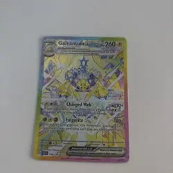 Pokemon Galvantula EX TCG Card Stellar Crown Holo 168/142 Sv07 - Image 1