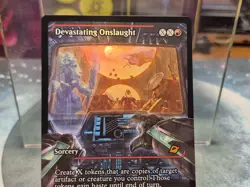 M 0361 Devastating Onslaught FOIL Japan Showcase Edge of Eternities MTG Card - Image 3