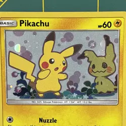 Pikachu Promo SM162 Team Up Blister Pokemon Card Excellent LP Sun & Moon Boxed - Image 3