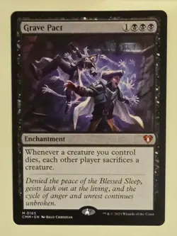 MTG - Grave Pact - Commander Masters - NM - Image 1