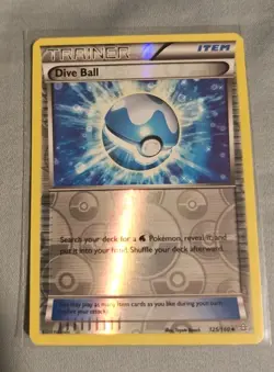 Pokemon TCG Dive Ball 125/160 XY - Primal Clash Reverse Holo NM Card - Image 1