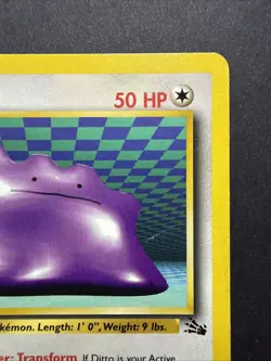 Ditto 18/62 Rare Fossil Pokemon Unlimited - Image 3