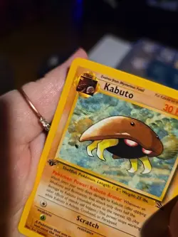 Pokemon TCG 1st Edition Kabuto Fossil 50/62 Regular 1999-2000 Wizards Base Set - Image 3