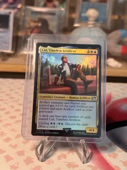 Cid, Timeless Artificer - Magic: The Gathering Final Fantasy, U412, NM - Image 1