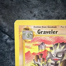 Pokemon Graveler 37/62 Base Set Regular Stage 1 60 HP Uncommon 1999 - Image 2
