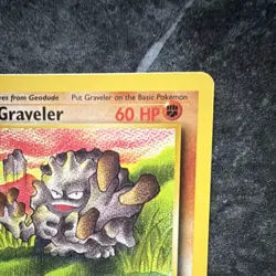 Pokemon Graveler 37/62 Base Set Regular Stage 1 60 HP Uncommon 1999 - Image 3