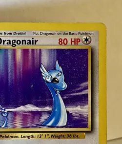 Pokemon TCG Dragonair 18/102 Base Set Non-Holo Rare Unlimited Vintage 1999 MP - Image 2