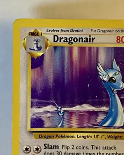 Pokemon TCG Dragonair 18/102 Base Set Non-Holo Rare Unlimited Vintage 1999 MP - Image 3