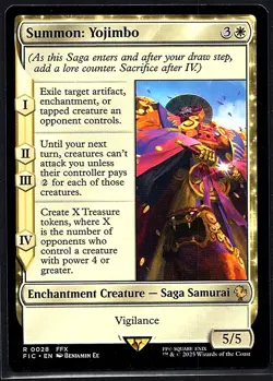 Summon: Yojimbo R Commander: FINAL FANTASY 28 NM Normal - Image 1