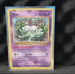 The Pokemon Company Mew 53/108 Evolutions Holo Rare English 40 HP Basic - Image 1