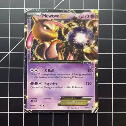 Mewtwo EX BW45 Holo Promo Black And White Promo Pokemon LP - Image 1