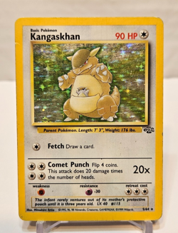 Kangaskhan 5/64 Holo Rare Unlimited Jungle Pokemon 1725 - Image 1