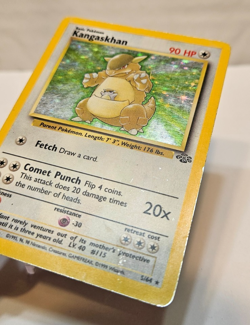 Kangaskhan 5/64 Holo Rare Unlimited Jungle Pokemon 1725 - Image 2