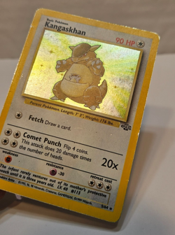 Kangaskhan 5/64 Holo Rare Unlimited Jungle Pokemon 1725 - Image 3