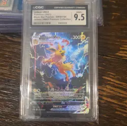 Pokemon Jolteon VMAX SWSH184 SWSH Promo Holo ENG 2021 CGC 9.5 - Image 1