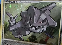 Steelix 24/95 HGSS Unleashed Deck Exclusive Holo (FULL SWIRL) Pokemon TCG - LP- - Image 5