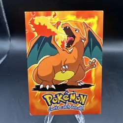 Charizard E6 of 12 Movie Edition #06 Topps 1999 Pokemon - Image 1