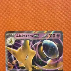 Alakazam ex - 065/165 - Pokemon 151 - Double Rare - Pack Fresh - Image 3