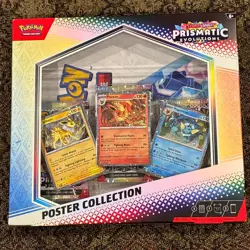 Pokemon TCG Pokemon TCG SV8.5 Prismatic Evolutions Poster Box Factory Sealed - Image 1