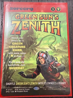 Green Sun's Zenith - Edge of Eternities - Showcase Version - M0127 - Image 1