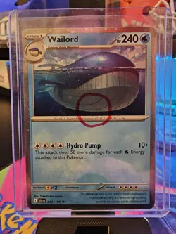 Wailord (041/159) [Cosmos Holo] (NM) - Pokemon - Journey Together SWIRL 🌀 - Image 2