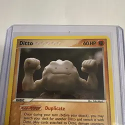 Pokemon Ditto (Geodude) Delta Species 62/113 Common Regular 60HP English 2005 - Image 3